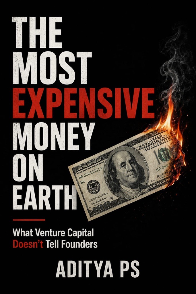 Cover of The Most Expensive Money on Earth: What Venture Capital Doesn't Tell Founders, by Aditya PS